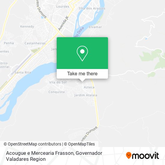 Acougue e Mercearia Frasson map