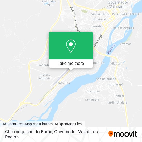 Churrasquinho do Barão map