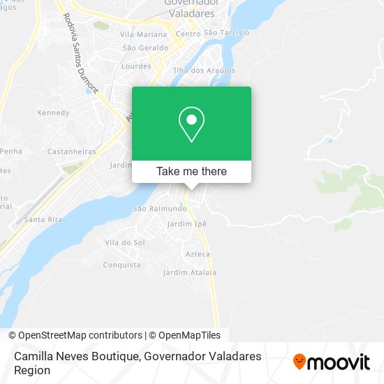 Mapa Camilla Neves Boutique