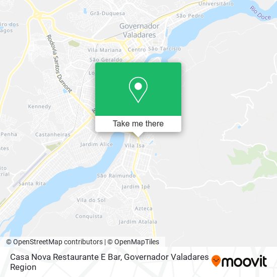 Casa Nova Restaurante E Bar map