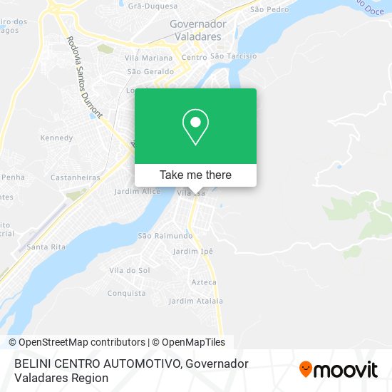 BELINI CENTRO AUTOMOTIVO map