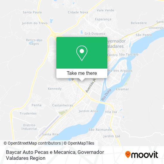 Baycar Auto Pecas e Mecanica map