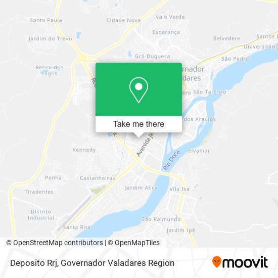 Deposito Rrj map