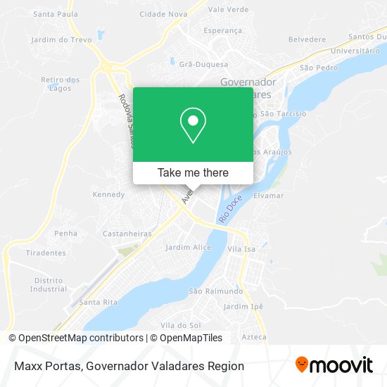 Maxx Portas map