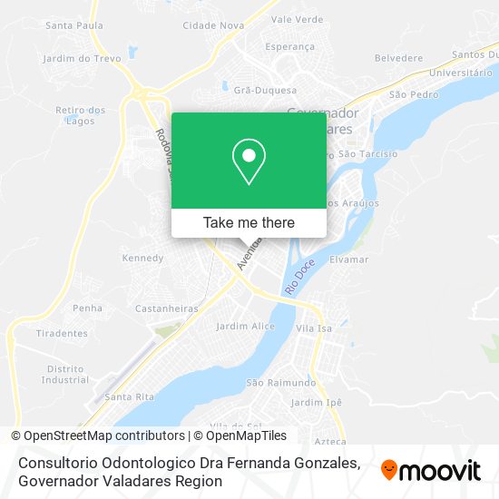 Consultorio Odontologico Dra Fernanda Gonzales map