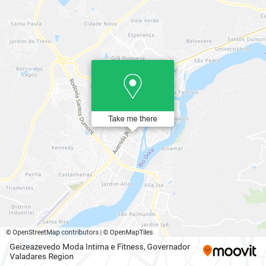 Geizeazevedo Moda Intima e Fitness map