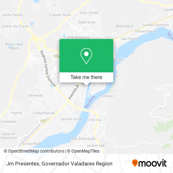 Jm Presentes map