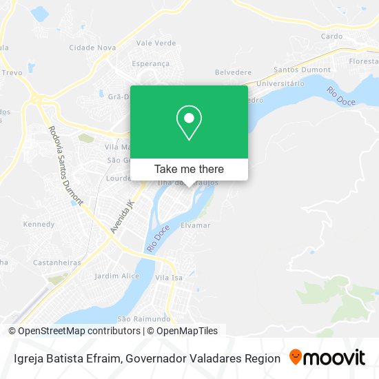 Igreja Batista Efraim map