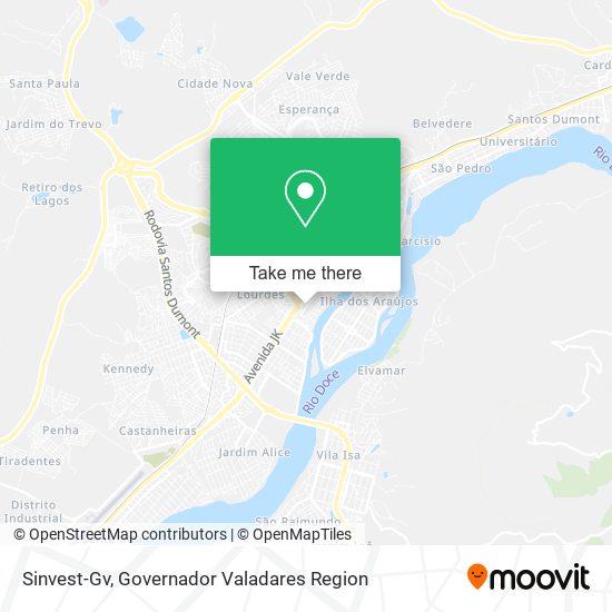 Sinvest-Gv map