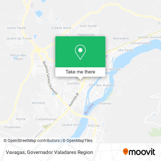 Mapa Vavagas