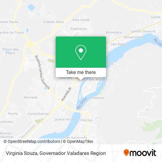 Virginia Souza map