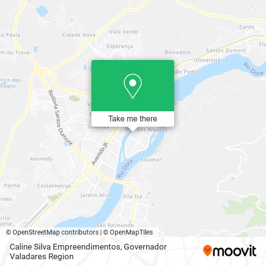 Caline Silva Empreendimentos map