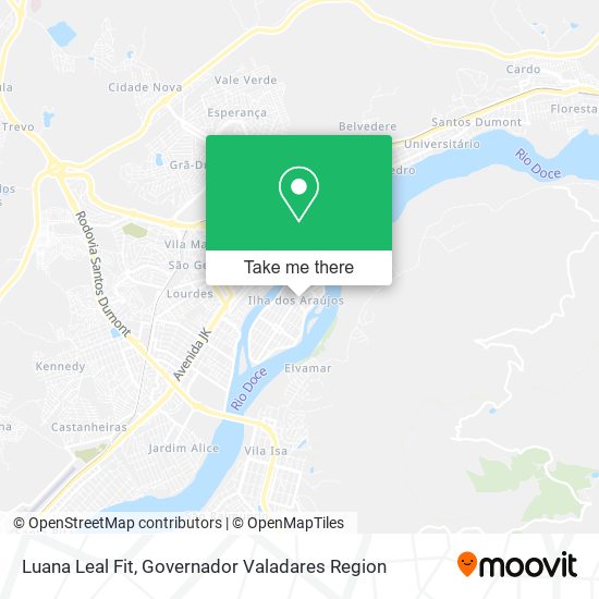 Luana Leal Fit map