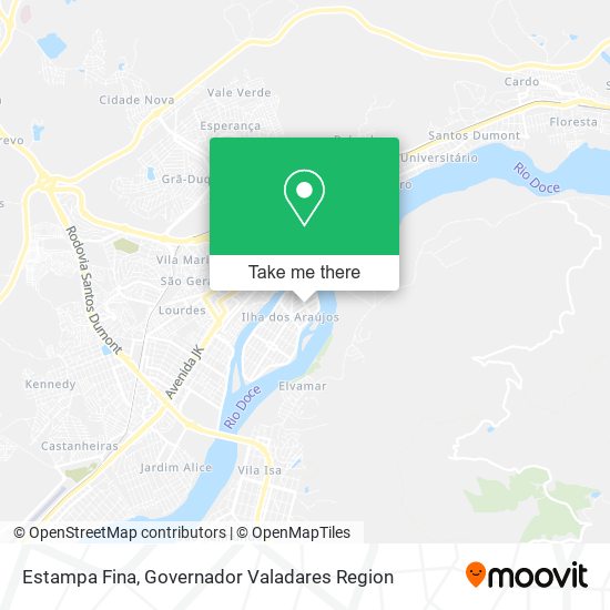 Estampa Fina map