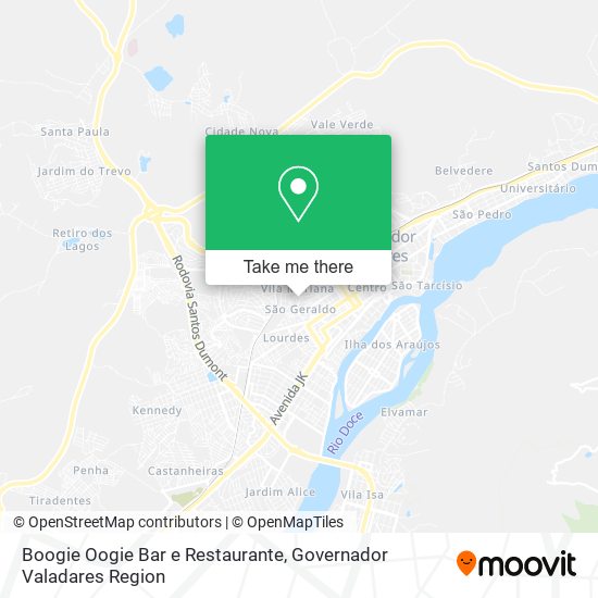 Boogie Oogie Bar e Restaurante map