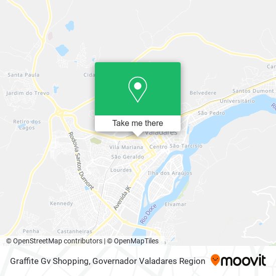Graffite Gv Shopping map