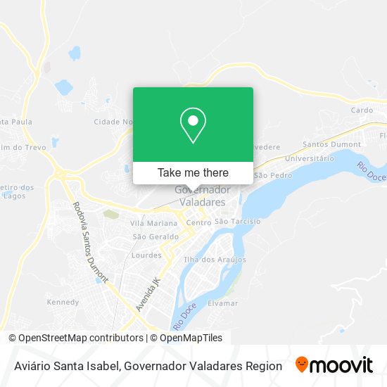 Aviário Santa Isabel map