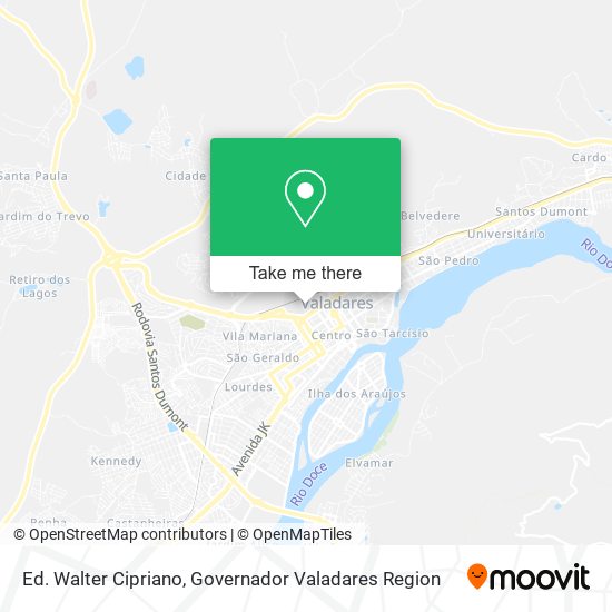 Ed. Walter Cipriano map