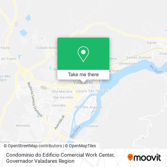 Condominio do Edificio Comercial Work Center map