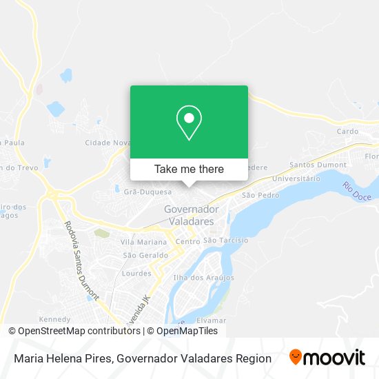 Maria Helena Pires map