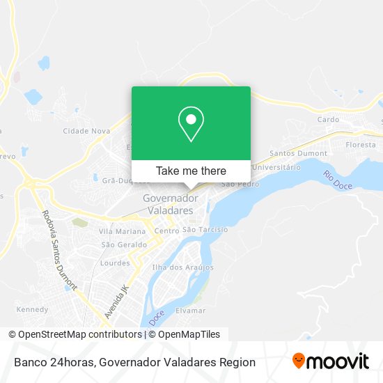 Banco 24horas map