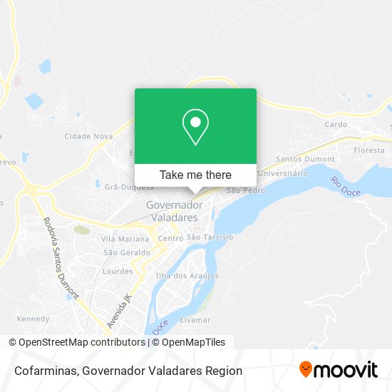 Cofarminas map