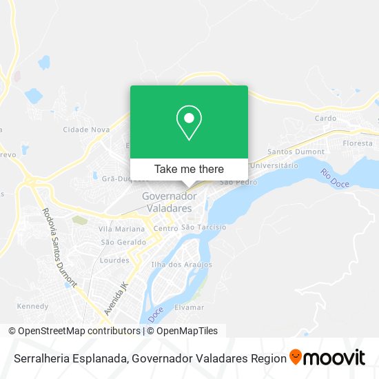 Serralheria Esplanada map