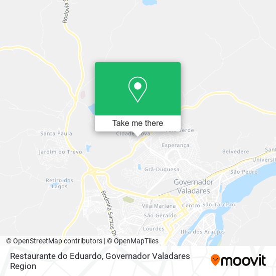 Mapa Restaurante do Eduardo