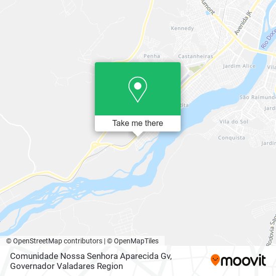 Comunidade Nossa Senhora Aparecida Gv map