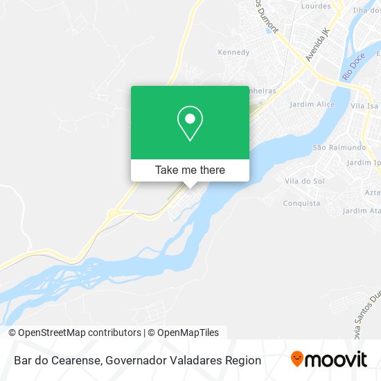 Bar do Cearense map