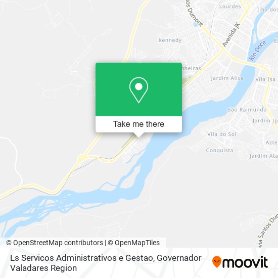 Ls Servicos Administrativos e Gestao map