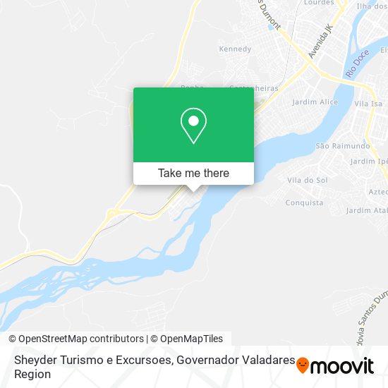 Sheyder Turismo e Excursoes map