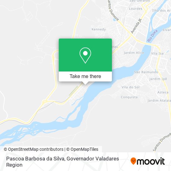 Mapa Pascoa Barbosa da Silva