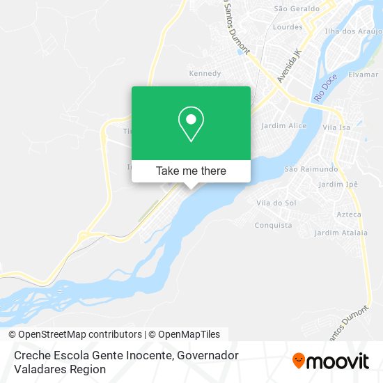 Creche Escola Gente Inocente map