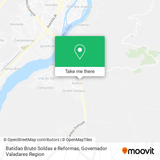 Batidao Bruto Soldas e Reformas map