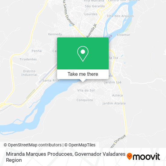 Miranda Marques Producoes map