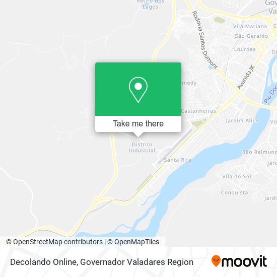 Decolando Online map