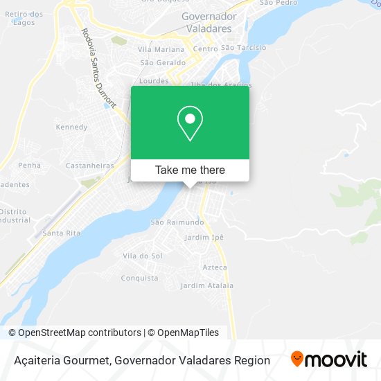 Açaiteria Gourmet map