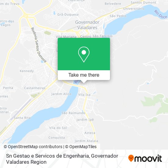 Sn Gestao e Servicos de Engenharia map