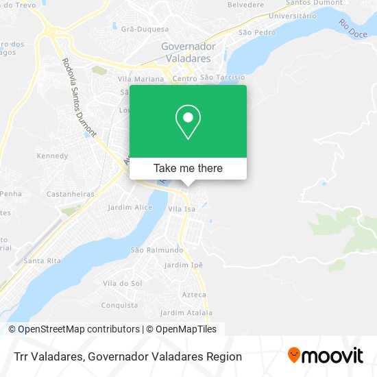 Trr Valadares map