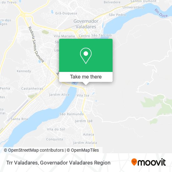 Mapa Trr Valadares