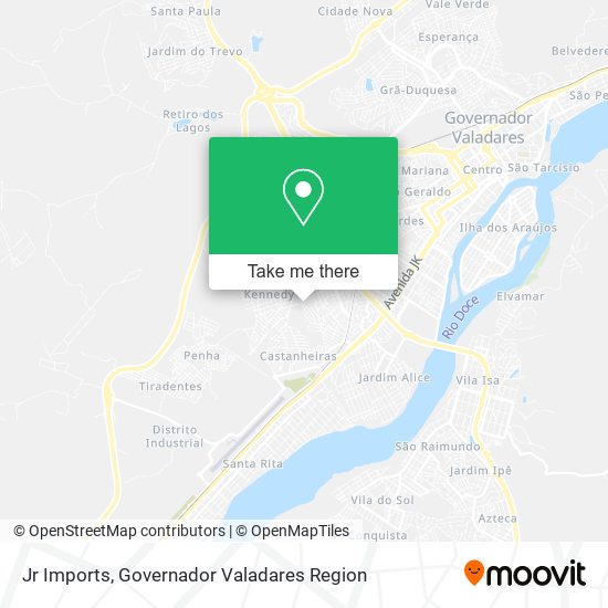 Jr Imports map