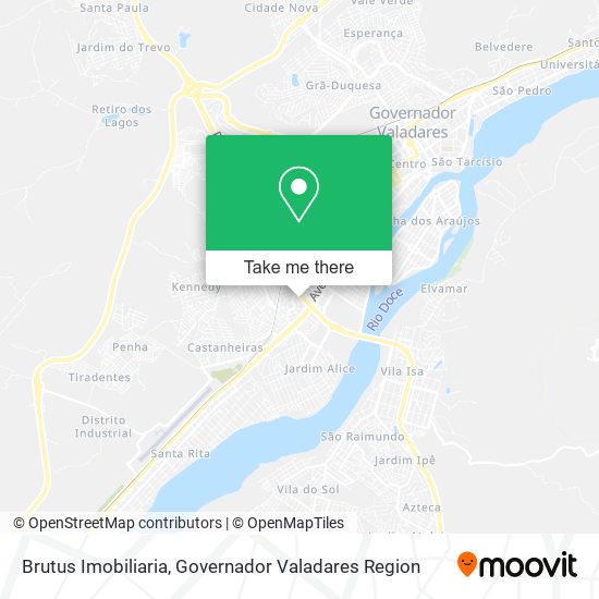 Brutus Imobiliaria map