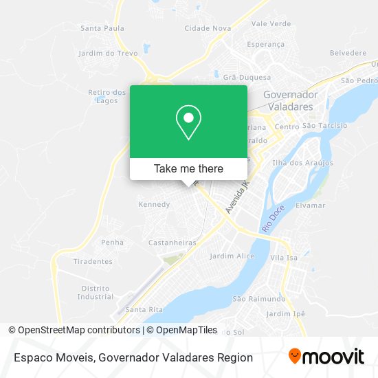 Espaco Moveis map