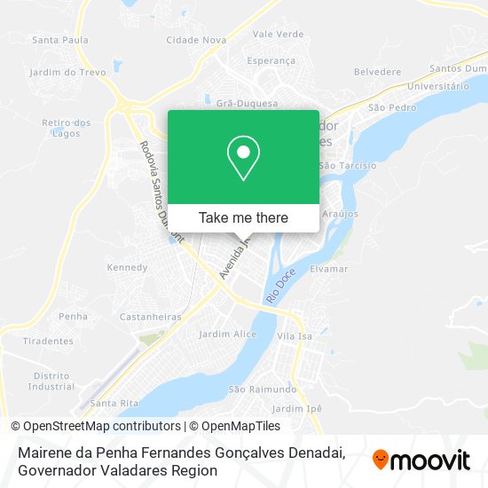 Mapa Mairene da Penha Fernandes Gonçalves Denadai