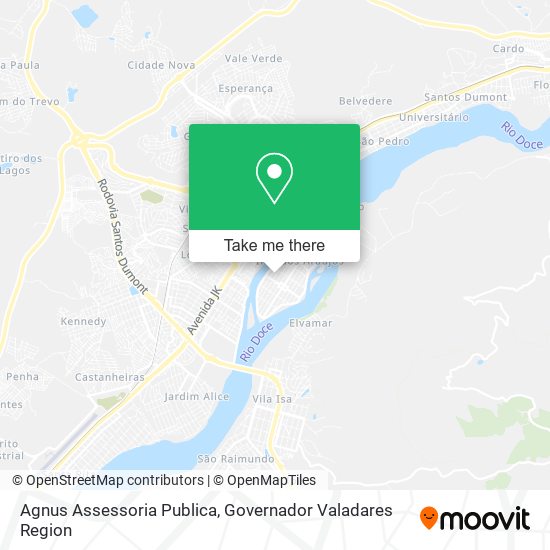 Agnus Assessoria Publica map