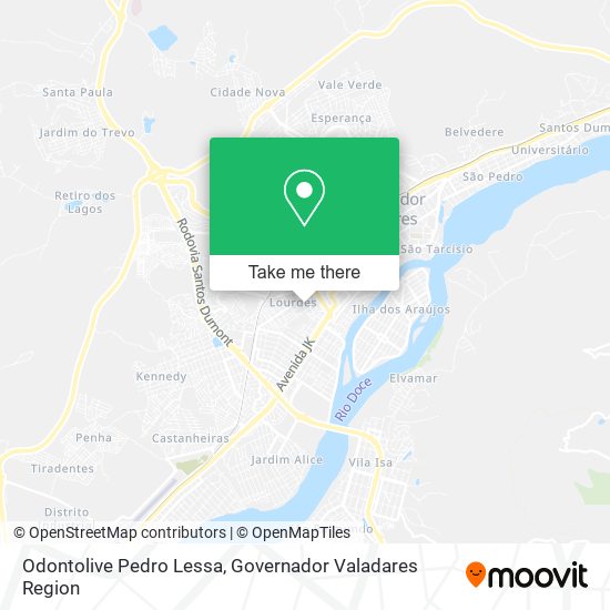 Odontolive Pedro Lessa map
