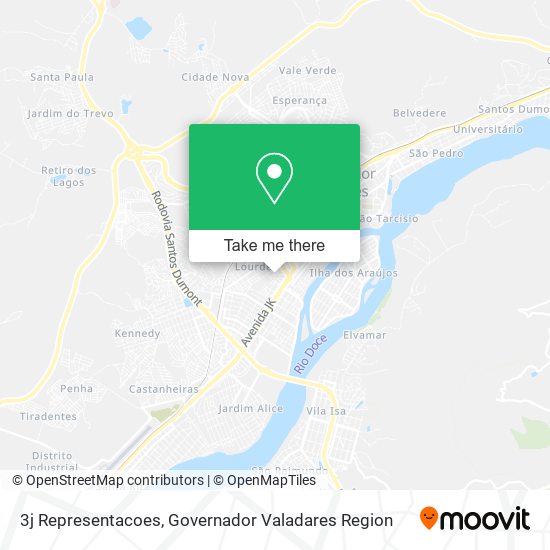 3j Representacoes map
