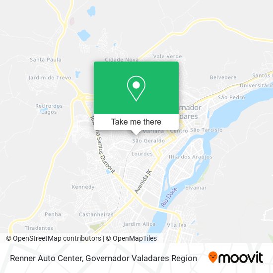 Mapa Renner Auto Center