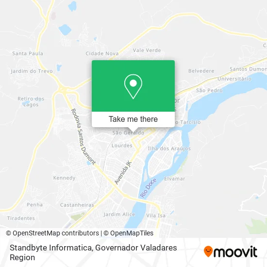 Standbyte Informatica map